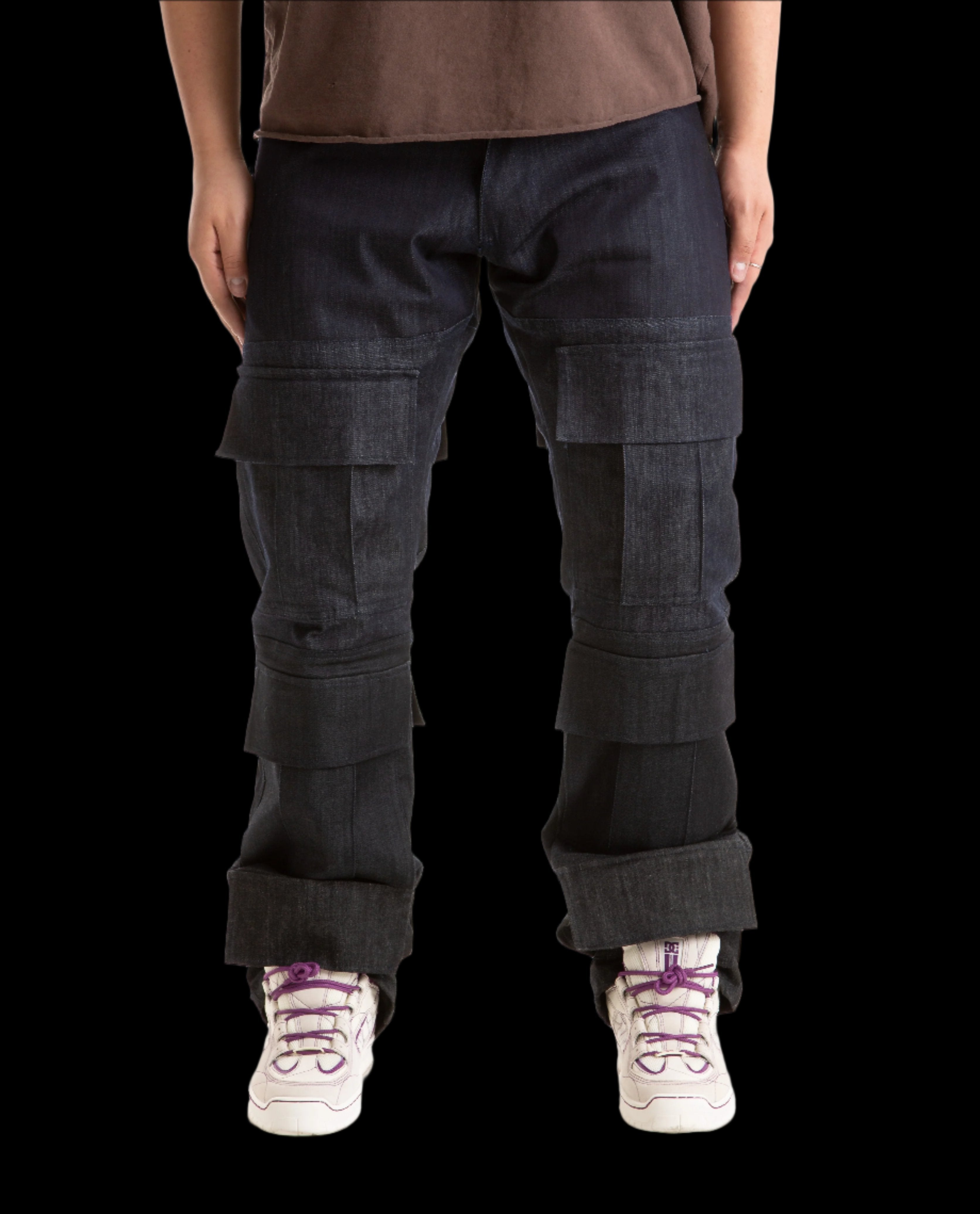 Women's Cargo Patchwork Straight Pant - Future Collective™ With